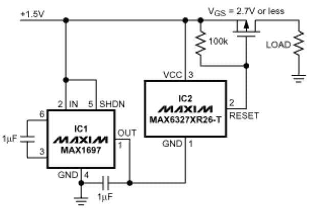 Microprocessor Power Supervisory for Power Management