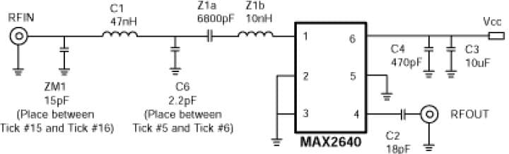 MAX2640 LNA Operates at 315MHz for Automotive Keyless Entry Applications