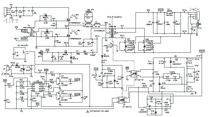 UCC25600EVM, Evaluation Board for the UCC25600, 300W LLC Resonant Half-Bridge Converter