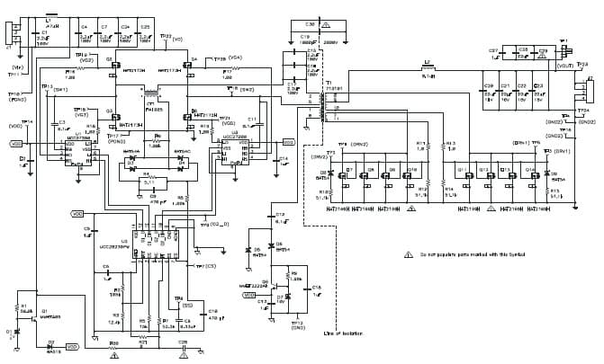 UCC28230EVM, Evaluation Board for the UCC28230, 300W Intermediate Bus Converter