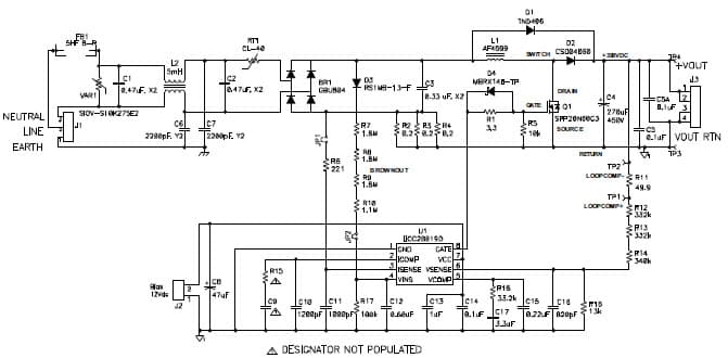 UCC28019EVM, Evaluation Board for the UCC28019EVM 350-W PFC Converter