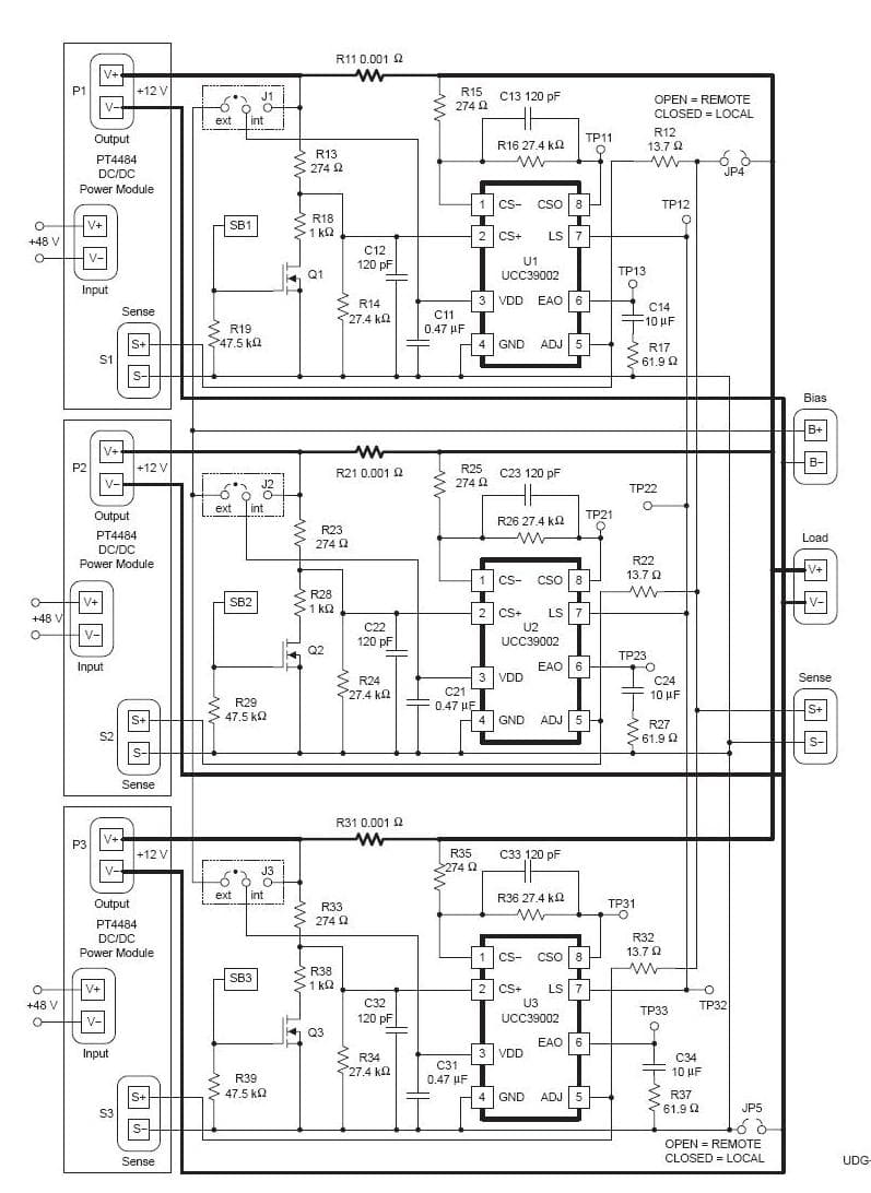 SLUU137B, 5V DC to DC Single Output Power Supply for Backplane Distributed Power