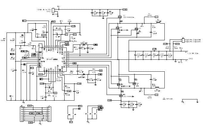 TPS40140EVM-003 evaluation module (EVM) is a single output two phase synchronous buck converter