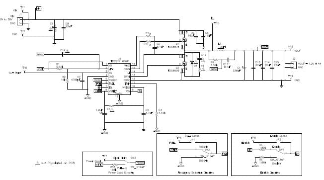 TPS53114EVM-541 evaluation module is an example of a high-efficiency, single, synchronous buck converter