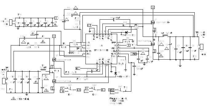 TPS53126EVM-600 evaluation Module for a common, dual-output power supply using the TPS53126 controller in cost-sensitive applications