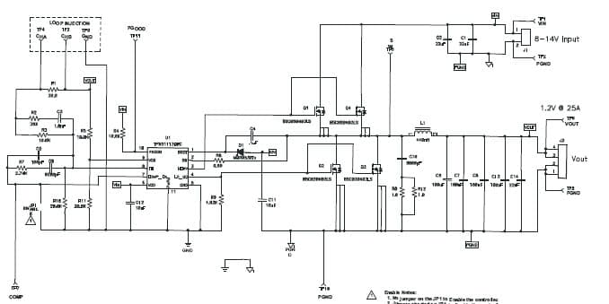 1.2V DC to DC Single Output Power Supply for Desktops and Servers