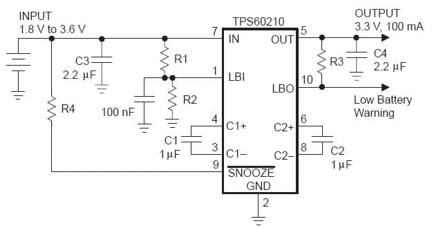 TPS60210EVM-167 is an evaluation tool for the 100 mA low ripple charge pump TPS60210