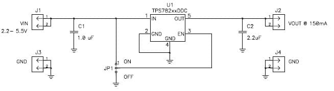 TPS78233EVM-445, Evaluation Module based on TPS78233 3.3V Low Dropout Linear Regulator