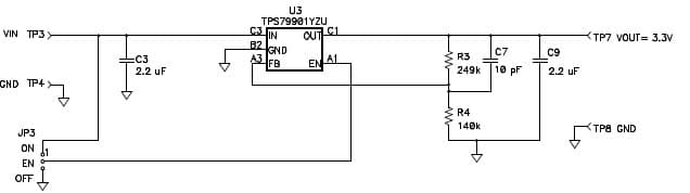 TPS799XXEVM-105, Evaluation Module (EVM) helps designers evaluate the operation and performance of the TPS79901 family of linear regulator