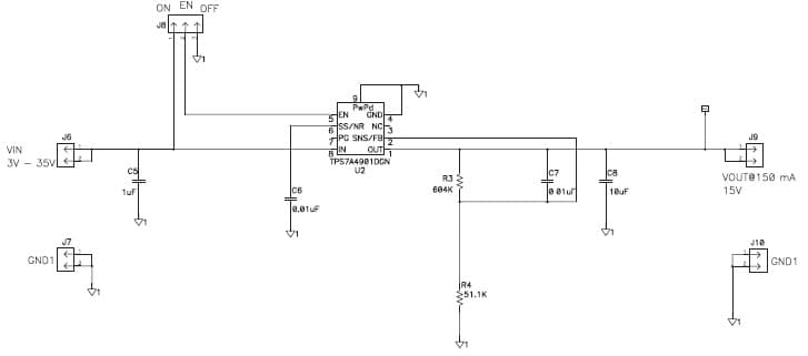 TPS7A30-49EVM-567, Evaluation Module for TPS7A4901 Positive LDO Voltage Regulator