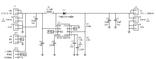 11.6 to 12.4V DC to DC Single Output Power Supply for Portable