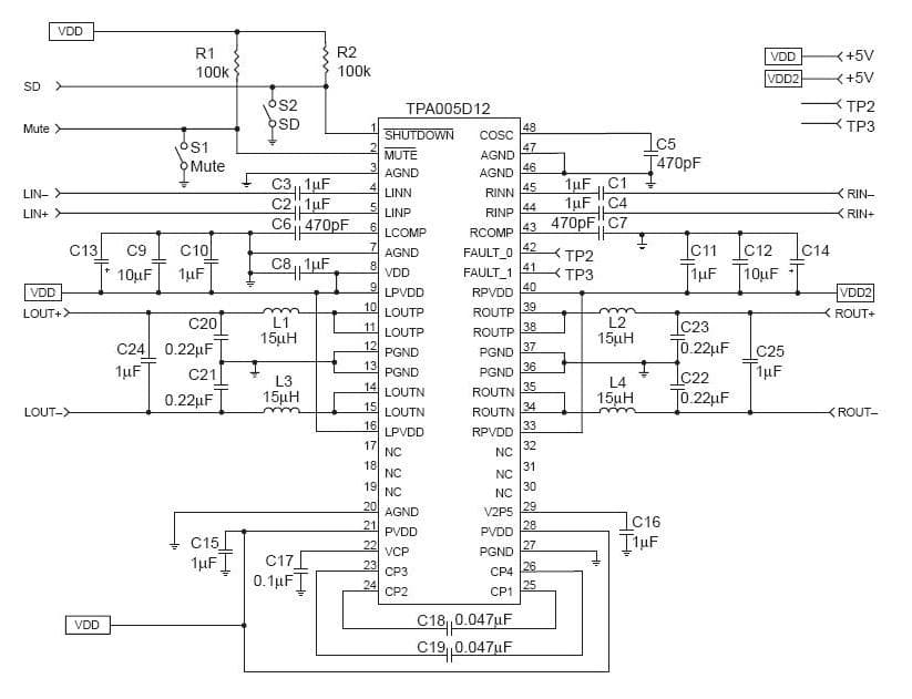 2W, 2-Channel, Class-D Audio Power Amplifier for Notebook