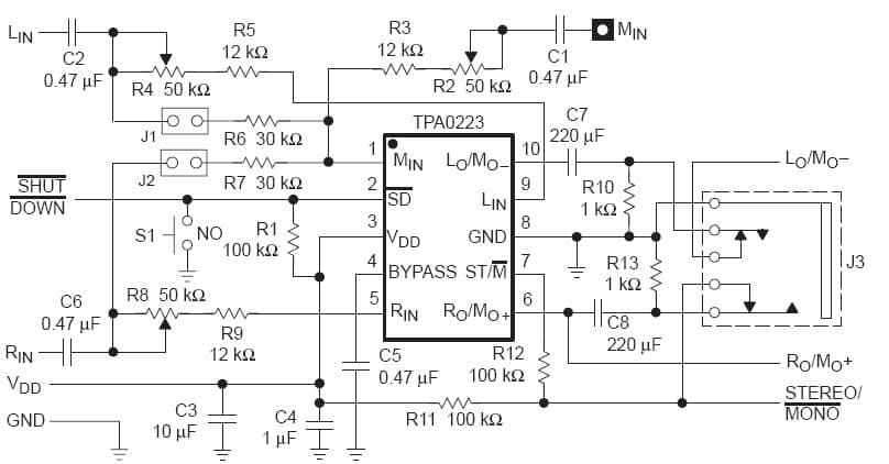 2W, 1/2-Channel, Class-AB Audio Power Amplifier for Notebook