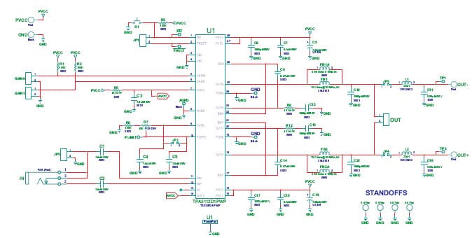 TPA3112D1EVM Audio Amplifier Evaluation Board