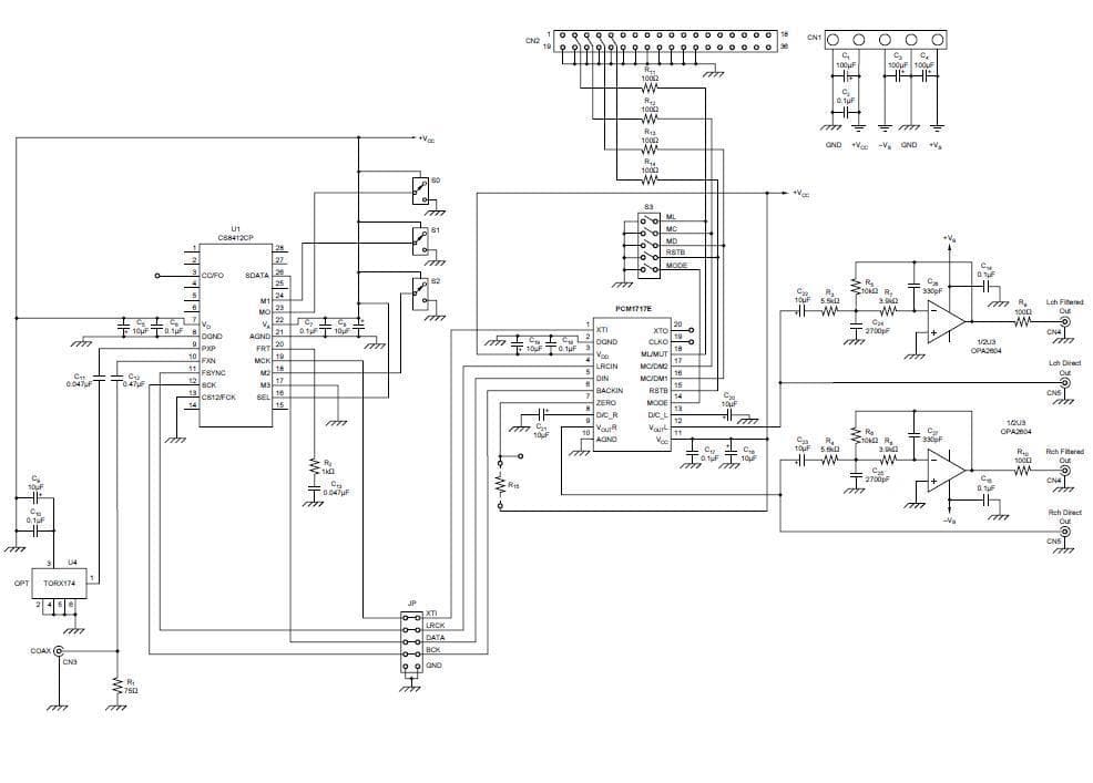 16/18-Bit, 48KSPS, 2CH DAC for Audio