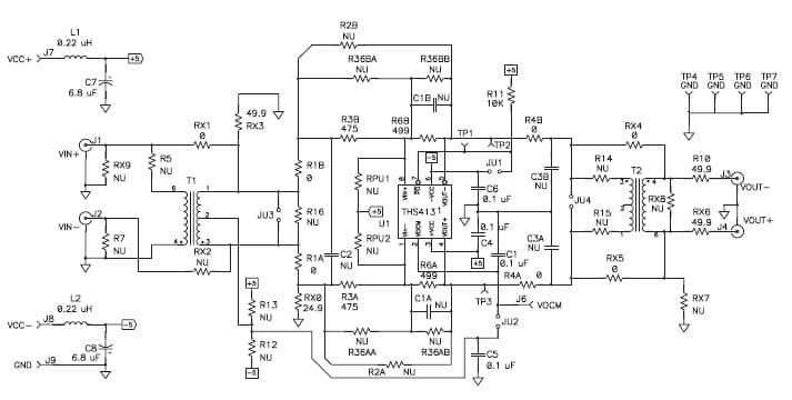 5, 15V Differential Amplifier for Portable