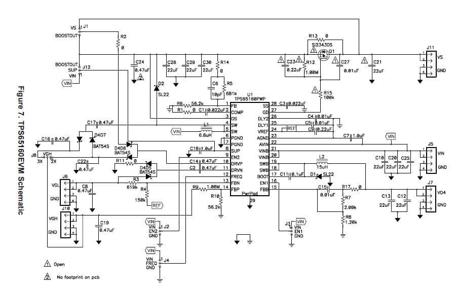 TPS65160EVM, Evaluation Module based on TPS65160 LCD Display Driver