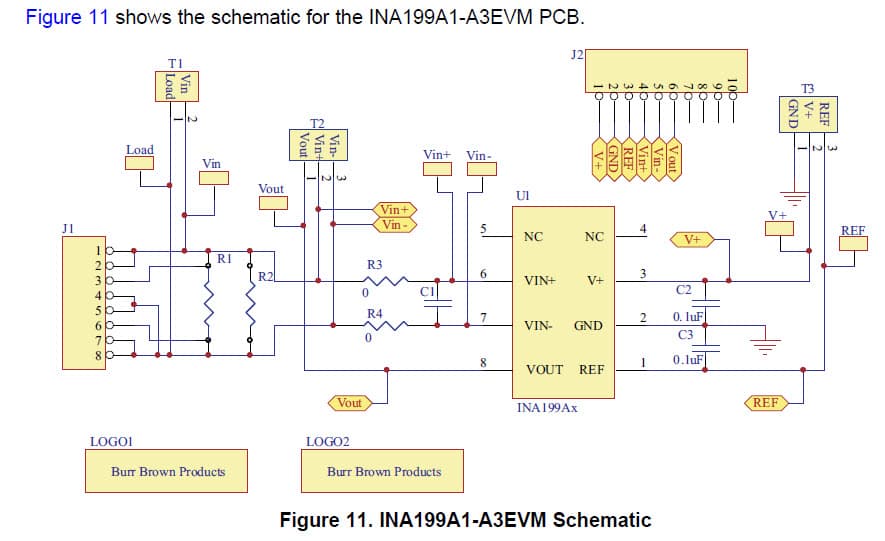 INA199A1-A3EVM, Evaluation Module Using INA199A1 Current Shunt and Power Monitor