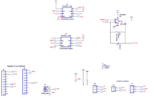 TPL0501EVM evaluation module for TPL0501, Single channel, linear-taper digital potentiometer with 256 wiper positions