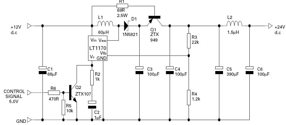 24V DC to DC Single Output Power Supply