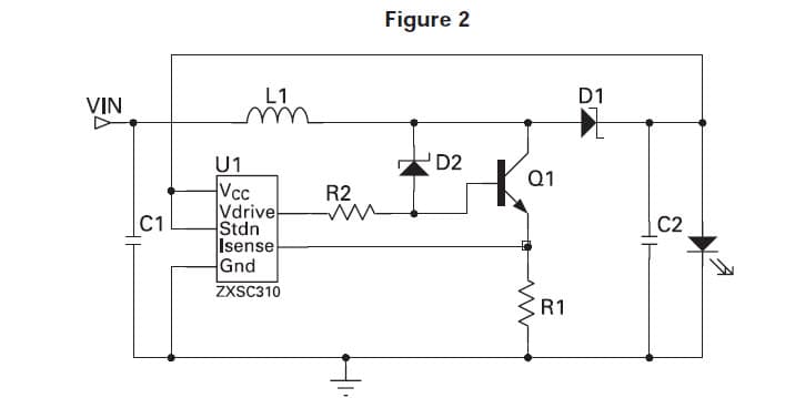 One LED General LED Driver for Flashlight