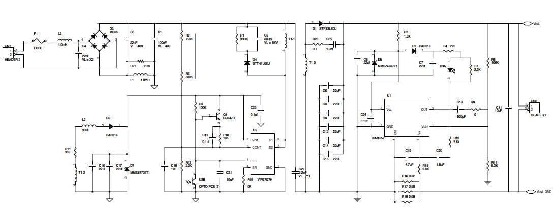 3.5 to 7W, One LED General LED Driver for Battery Charger