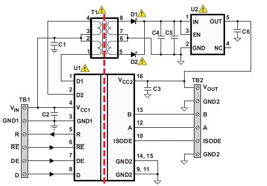 3.3 to 5V RS-485 Transceiver for Factory Automation