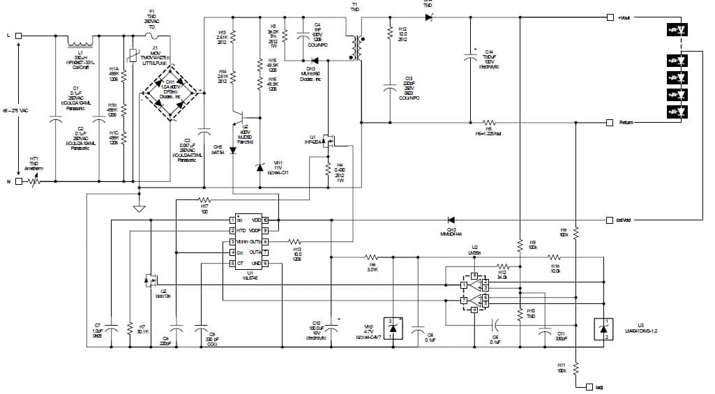 White LED Driver for Industrial