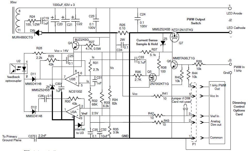 40 to 90W Dimming LED Driver for Automotive