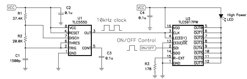 One LED General LED Driver for Automotive Lighting