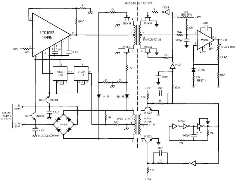 5V Analog Amplification for Medical