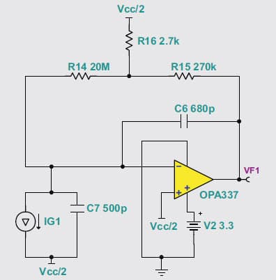 3.3V Analog Amplification for Medical