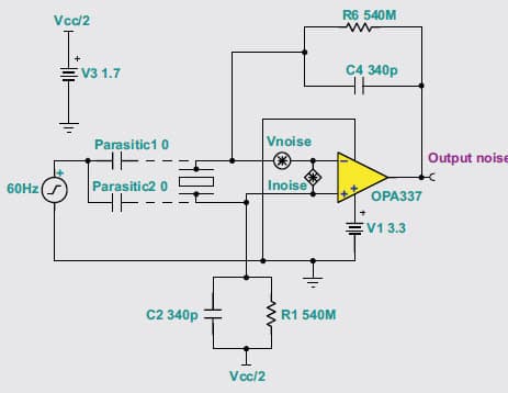 3.3V Analog Amplification for Medical