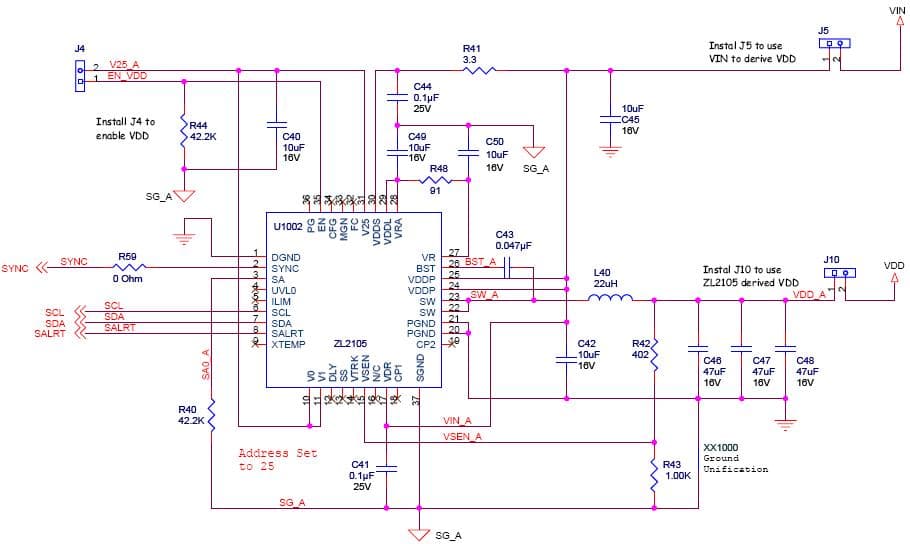 Application Note 1463 for ZL2004 Integrated Mixed Signal Power Converter With 6Layer Board