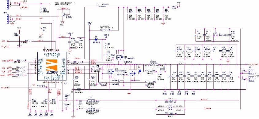 AN1466.0, Application Note for ZL2006 Dual Channel Integrated Mixed Signal Power Conversion and Management Efficient Step Down DC/DC Converter 30A