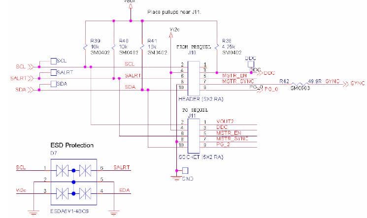 Application Note 2041 for ZL6100 Interface Of Dual Channel Integrated Mixed Signal Power Conversion Step Down DC/DC Converter