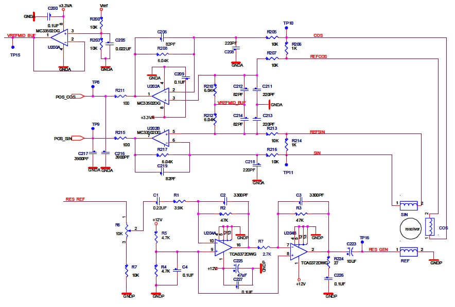 Application Using the Resolver Interface eTPU Function Covers the MPC5500 and all eTPU-Equipped Devices