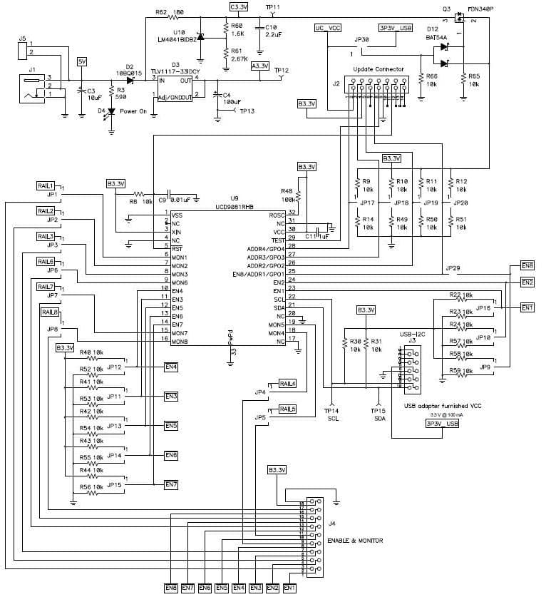 Microprocessor Power Supervisory for Switch/Router Switch Card