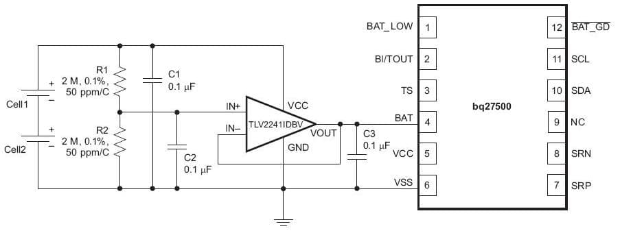 2-Cell, Lithium-Ion/Lithium-Polymer Battery Cell Fuel Gauging for Digital Still Camera