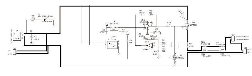 1-Cell Battery Cell Fuel Gauging Application Circuit