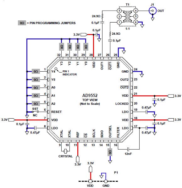 900000KHz Programmable Oscillator