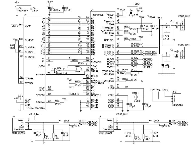 USB Transceiver for Cellular Phone