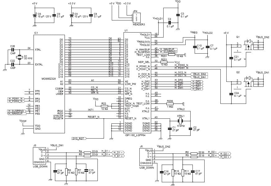 USB Transceiver for Cellular Phone