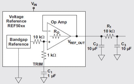 4.096V Voltage Reference for Instrumentation