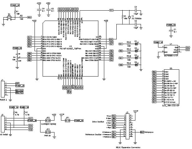 Sensorless 3-Phase Brushless Motor Control Application Circuit Using 8MHz MCU Device