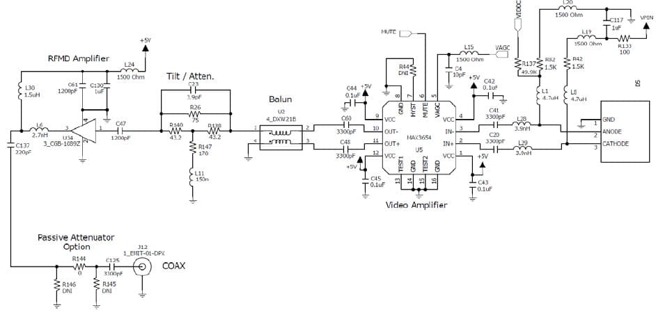 Obtaining Larger Output Signals In GPON ONT Video Overlay Applications Using Transimpedance Amplifier