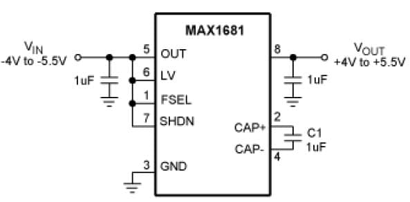 4 to 5.5V DC to DC Single Output Power Supply