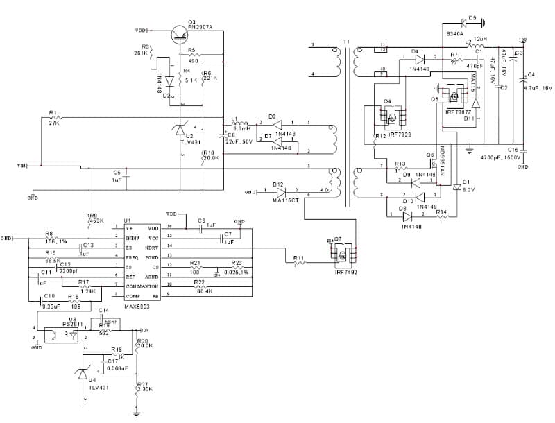 50W, 12V DC to DC Single Output Power Supply