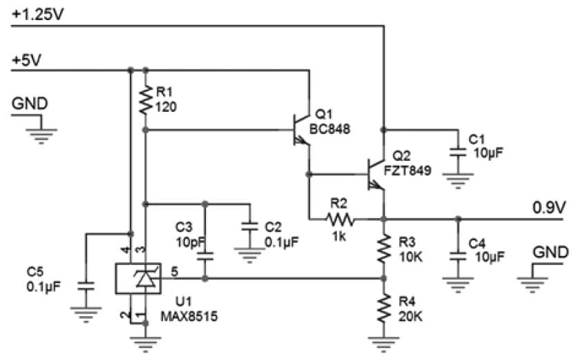 0.9V DC to DC Single Output Power Supply