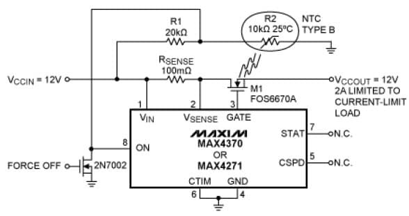 12V Hot-Swap Controller for Wireless Base Station